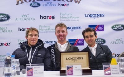 Jur Vrieling wins the second leg of Longines FEI World Cup™ Jumping in Helsinki