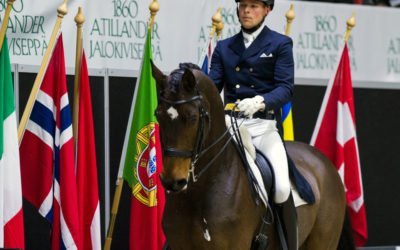 Huippukiinostava kouluratsastuskilpailu – maaottelun makua