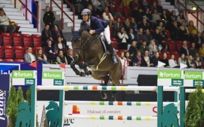 Steve Guerdat wins the 145 cm Fortum HorsePower