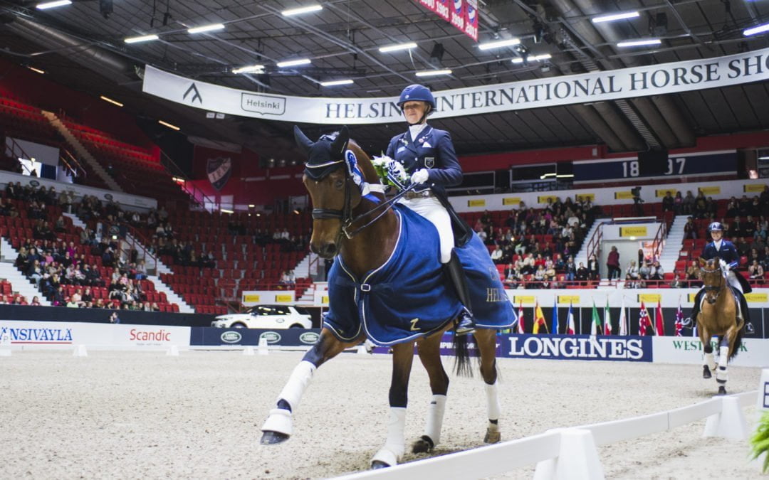 Great win for Emma Kanerva in Dressage GP