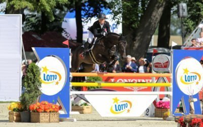 Michael Jung jumps in Helsinki