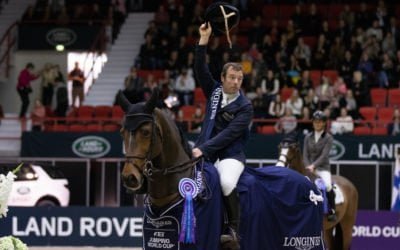 Robert Whitaker ratsasti myös Helsingin maailmancupin voitoon