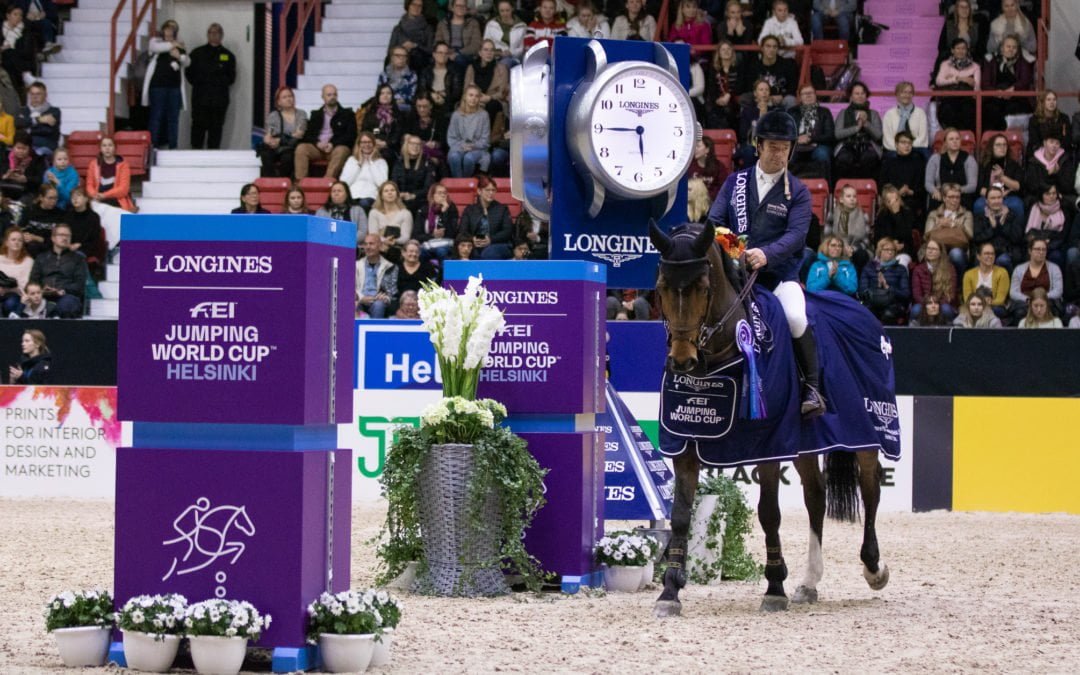Robert Whitaker scores a brilliant win in Longines FEI World Cup