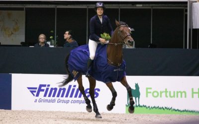 Toisena ratsastettiin Medium Tour Top 10 Final. Nea Tolonen taas voittoisa.