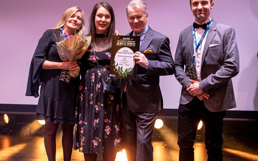 Helsinki Horse Show’lle kaksi merkittävää palkintoa