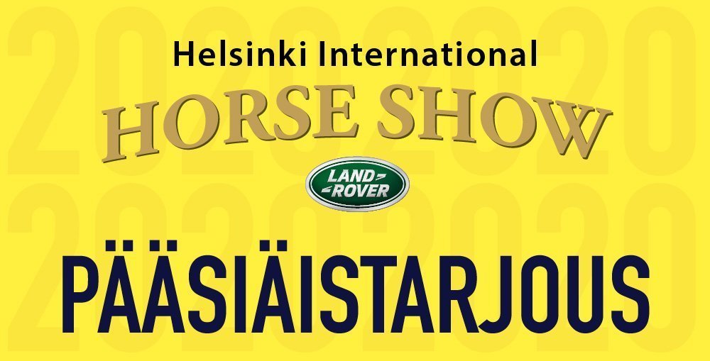 Pääsiäiskampanjalla nauttimaan Horse Show’sta
