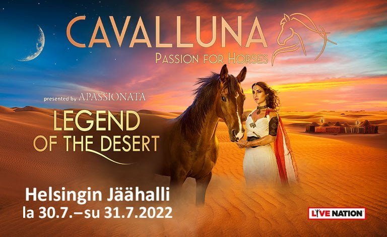 Apassionata on nyt Cavalluna – kaksi yhden hinnalla esityksiin!