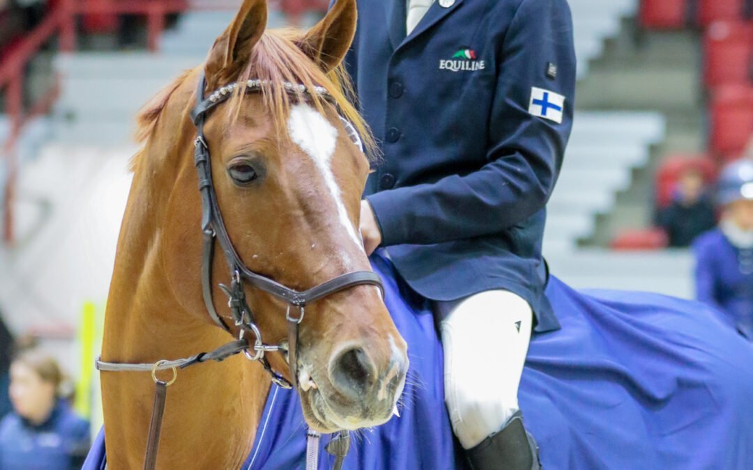 Pohjola-sarjojen finaalit Helsinki Horse Show’ssa