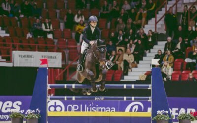 Eveliina Talviolle vahva aloitus HIHS:ssä – nyt toinen sija viiden tähden 140 cm luokassa