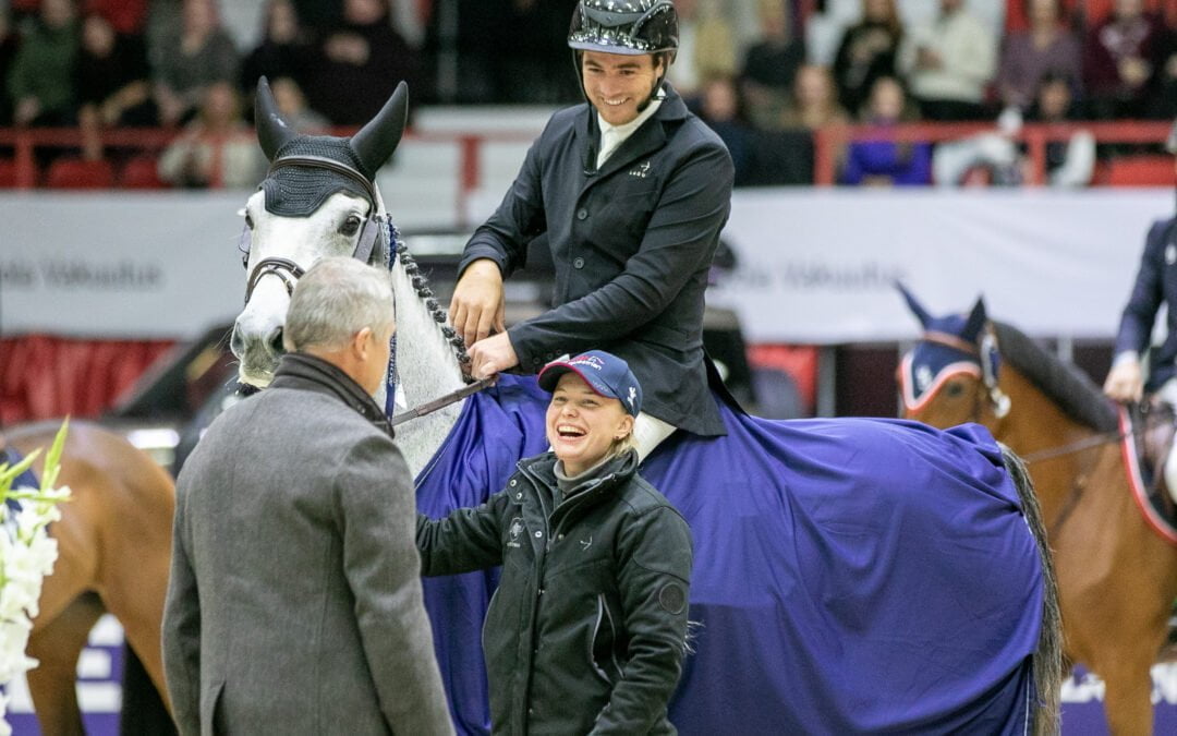 Donald Whitaker scores a brilliant win in Finnlines International 150 cm