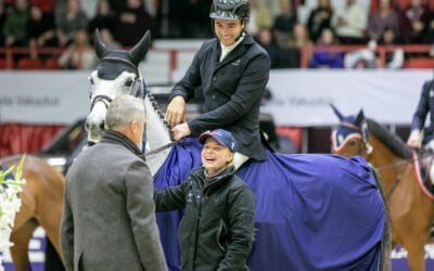 Donald Whitaker scores a brilliant win in Finnlines International 150 cm