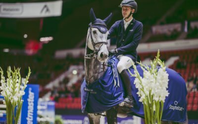 Hannes Ahlmann Stopteltat kansainvälinen 140 cm -luokan voittoon