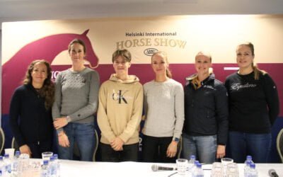 Kouluratsastajat valmiina viikonloppuun – ”Meillä on ihan hervoton fiilis!”