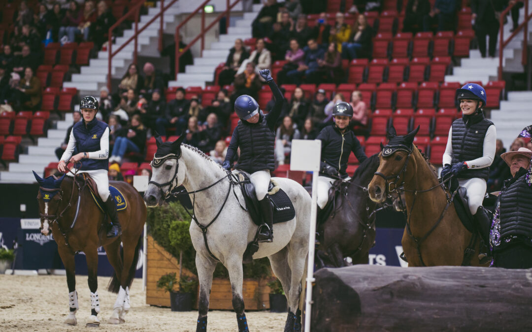 Lauantain viimeinen lähtö Helsinki Indoor Eventing