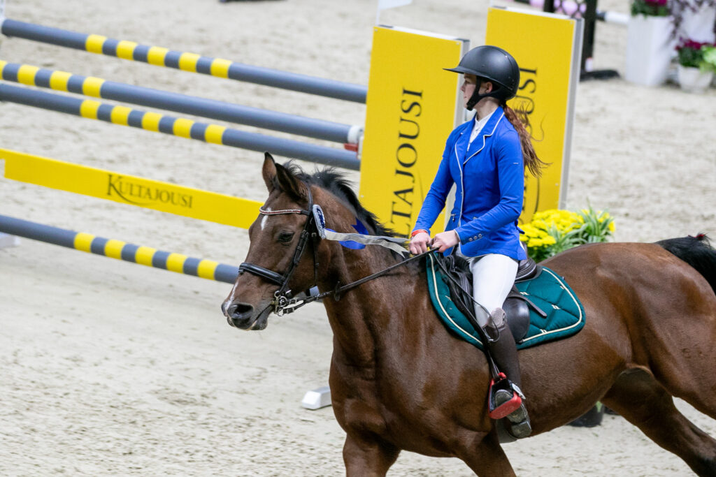 Jenna Holopainen ja Quatsch Nicht Schatzchen. Kuva: Iita-Maria Ahtiainen
