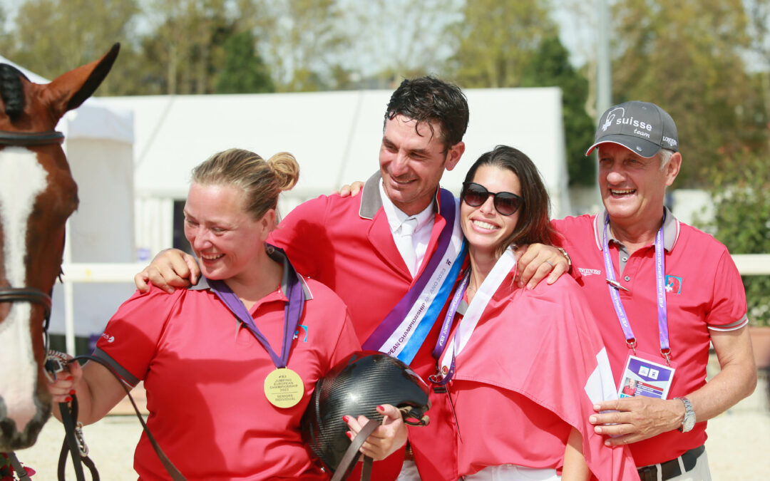 Suomalais-sveitsiläinen tehopari Emma ja Steve – molemmat ehdolla FEI Awardsissa 2023!