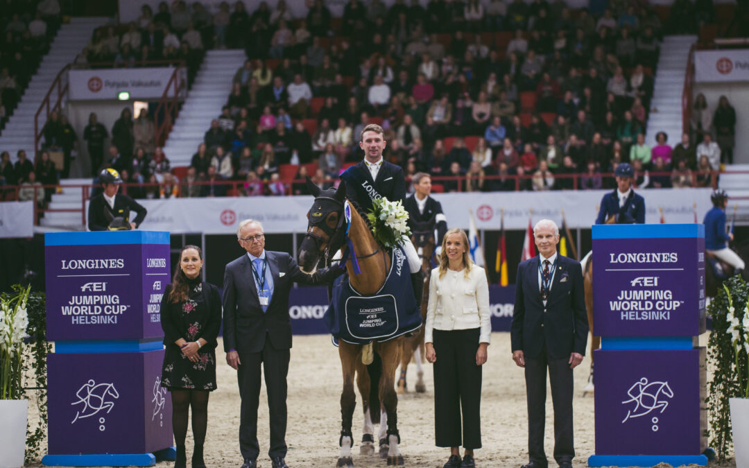 Richard Howley jatkoi voimakkaasti Longines FEI Jumping World Cupissa™