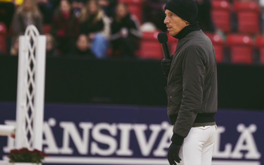 Henrik von Eckermann esteratsastuksen mini-klinikassa: Hallikaudella kotona on hyvä harjoitella laukan rytmiä