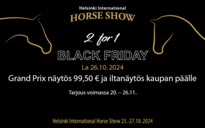 Hyödynnä upea Black Friday’n lipputarjous