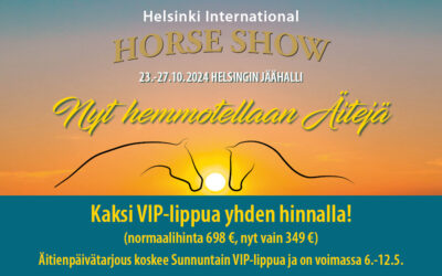 Nyt hemmotellaan äitejä VIP-lipputarjouksella
