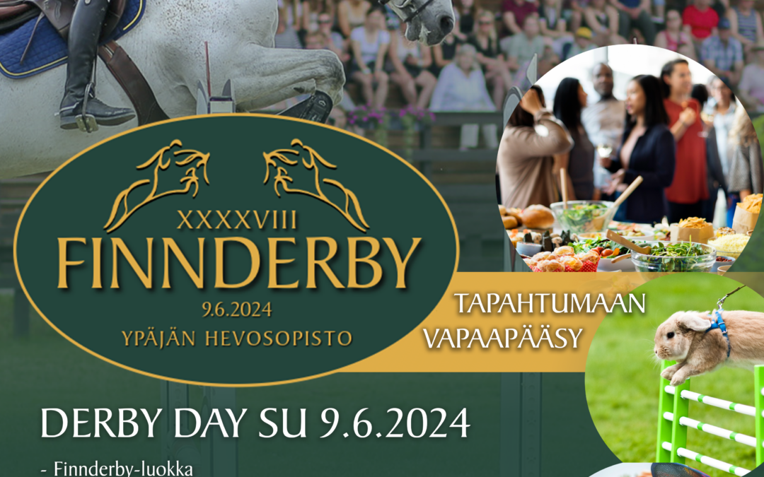 Tervetuloa seuraamaan uudistettua Finnderbyä sunnuntaina 9.6.