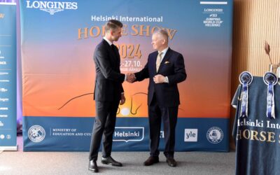 Haastattelussa Helsinki Horse Show’n uusi toimitusjohtaja Valtteri Gundersby