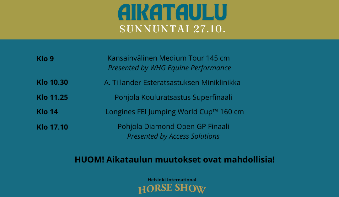 Sunnuntain aikataulu