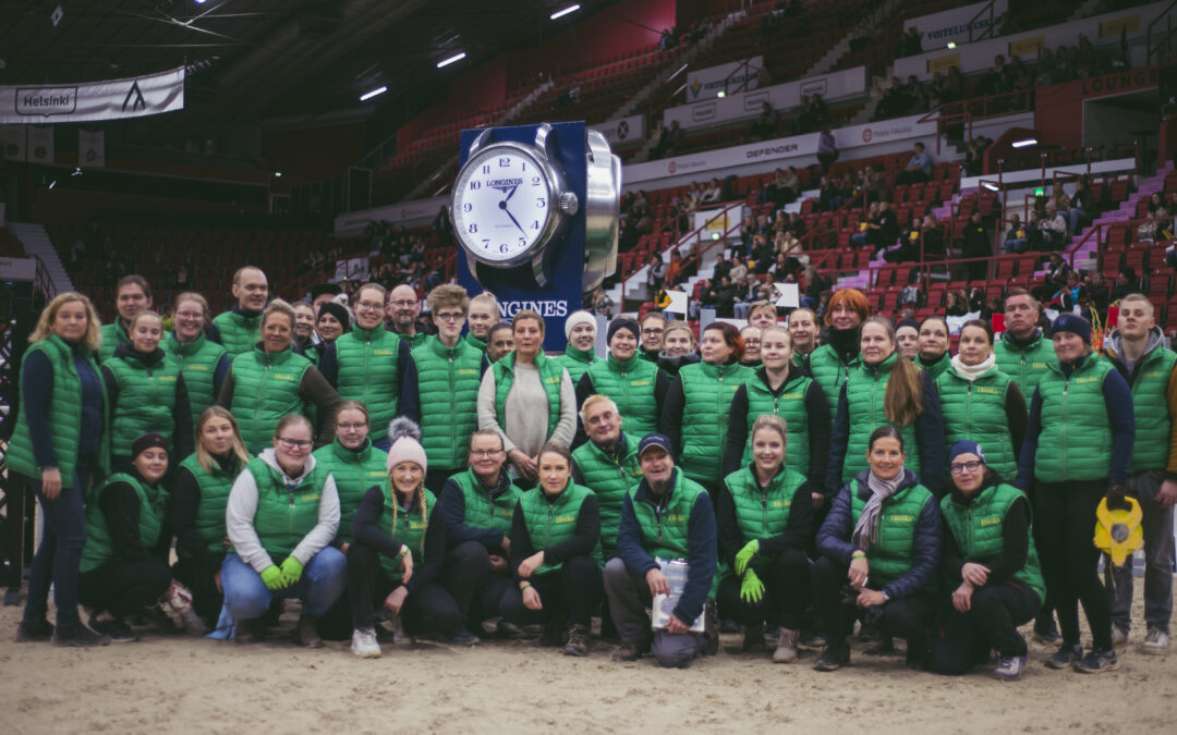 Tiedätkö, mistä 38. Helsinki International Horse Show on tehty?
