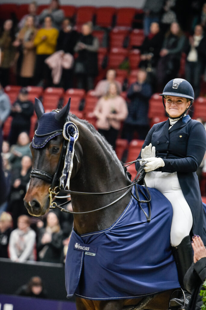 Justina Vanagaite-Samuile and Nabab photo: Aino Tervonen 