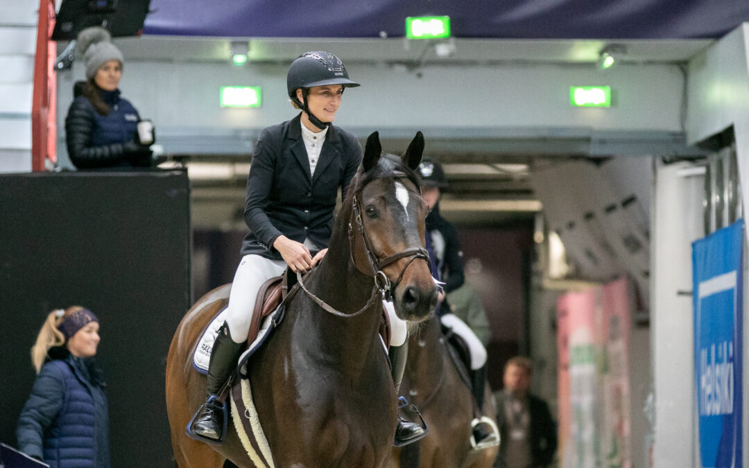 Petra Heikkinen voittoon Ticketmaster International 140 cm