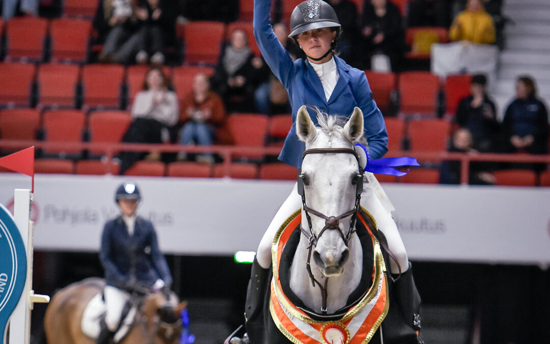 Sonja Mäkelä ja Celtas Quen kirkkaasti Pohjola Silver GP Superfinaalin voittoon